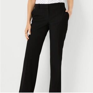Ann Taylor Petite Factory Black Dress Pants Curvy Size 4P